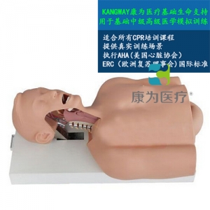 贵州“康为医疗”气管插管教学实训模型,气管插管教学模型
